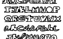 paintblack 英文字體下載