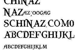 Pieces of Eight 英文字體下載