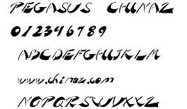 PEGASUS 英文字體下載