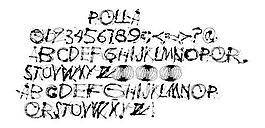 polla 英文字體下載