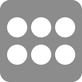 游戲6字形圖標