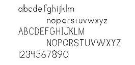 Printclearly 英文字体下载