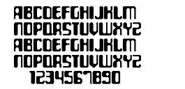 Paraaminobenzoic 英文字體下載