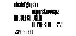 Papercut 英文字體下載