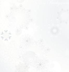 漂亮雪花背景矢量素材4