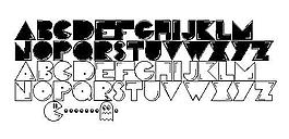 Pacfont 英文字體下載