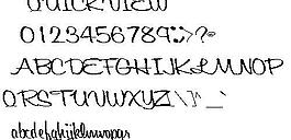 QUICKVIEW 英文字體下載