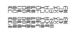 Quickstrikebitmap 英文字體下載