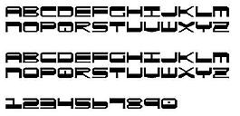Quickgear 英文字體下載