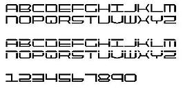 QuickTech 英文字體下載