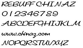REBUFF 英文字體下載