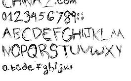 Sketched 英文字體下載