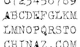 SCADS 英文字體下載