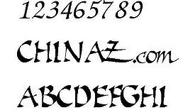 SCRIPTSONG 英文字體下載