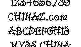 SHRILL 英文字体下载