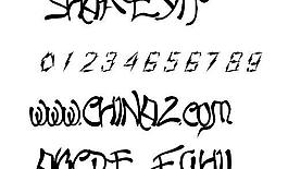 SHAKE 英文字體下載