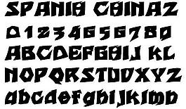 SPANISH 英文字體下載