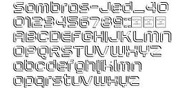 Sombras-Jed 英文字體下載