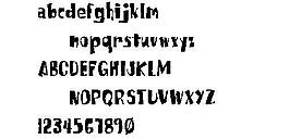 Spongefont 英文字體下載