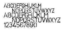 Stenb 英文字體下載