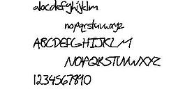 Scribbled sans 英文字體下載