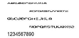 Seaquest 英文字體下載