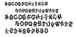 Stardcrg 英文字體下載
