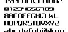 TYPETALK 英文字体下载