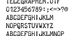 Telegraphem 英文字體下載