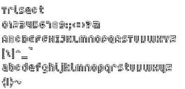 Trisect 英文字體下載