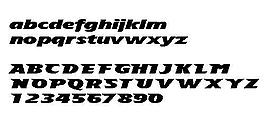 Theaeroplaneflies 英文字體下載