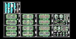 多层综合楼结构建筑布置图