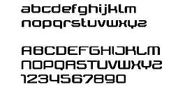 Tektrron 英文字体下载