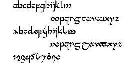 Tencelelatinwa 英文字体下载