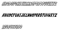 Thwack!!! 英文字體下載