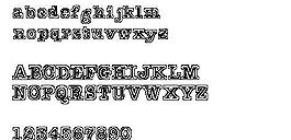 TypeBlock 英文字體下載
