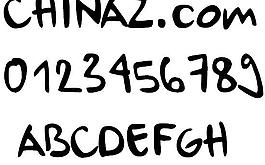 Ursula-Handschrift 英文字體下載