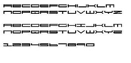 Ultra 911 英文字体下载
