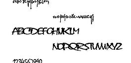 Vnithuphap 英文字體下載
