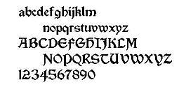 Vinque 英文字體下載