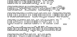 WhiteWolf 英文字體下載