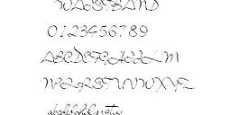 WAISTBAND 英文字體下載