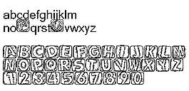 Woodcuttedcaps 英文字體下載