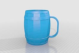 大的桶/桶形杯32盎司（約1升）容量
