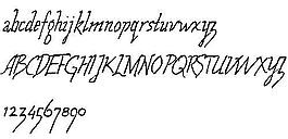 Wolvenscript 英文字體下載