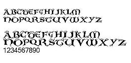 White 英文字體下載