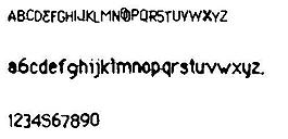 Whorn 英文字體下載