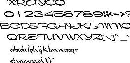XRAYCOPY 英文字體下載