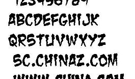 ZombieGuts 英文字體下載