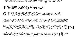 ZENOBIA 英文字體下載